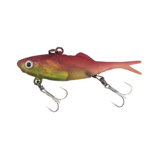 Berkley Shimma Fork Tail Soft Vibe Lure 65mm Nuclear Chicken, Nuclear Chicken, bcf_hi-res