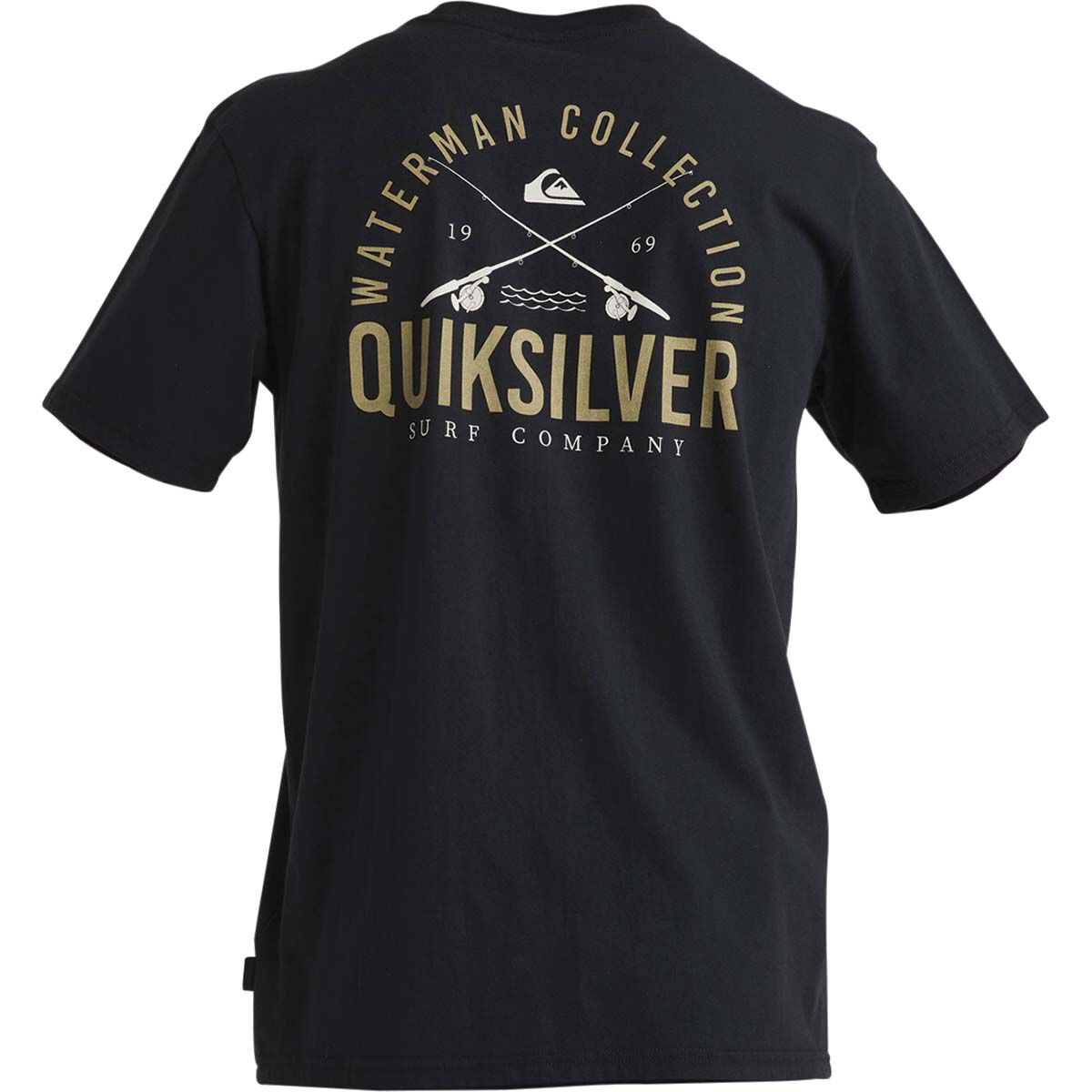 Quiksilver Men&rsquo;s South Side Short Sleeve Tee Black S, Black, bcf_hi-res