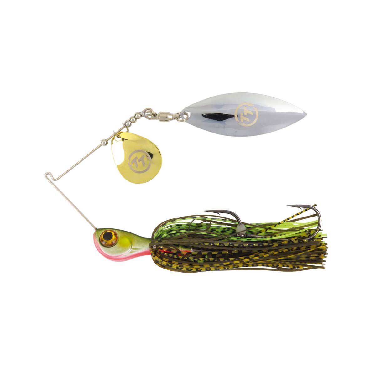 TT Fishing Vortex+ Spinnerbait Lure 1/8oz Mossy, Mossy, bcf_hi-res
