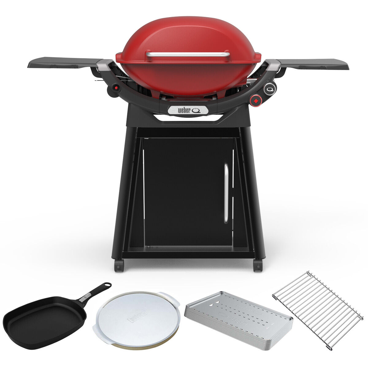 Weber Family Q Q3100N Flame Red Starter Set