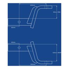 Hayman Reese Tow Ball Mount Kit 125mm/200mm, , bcf_hi-res