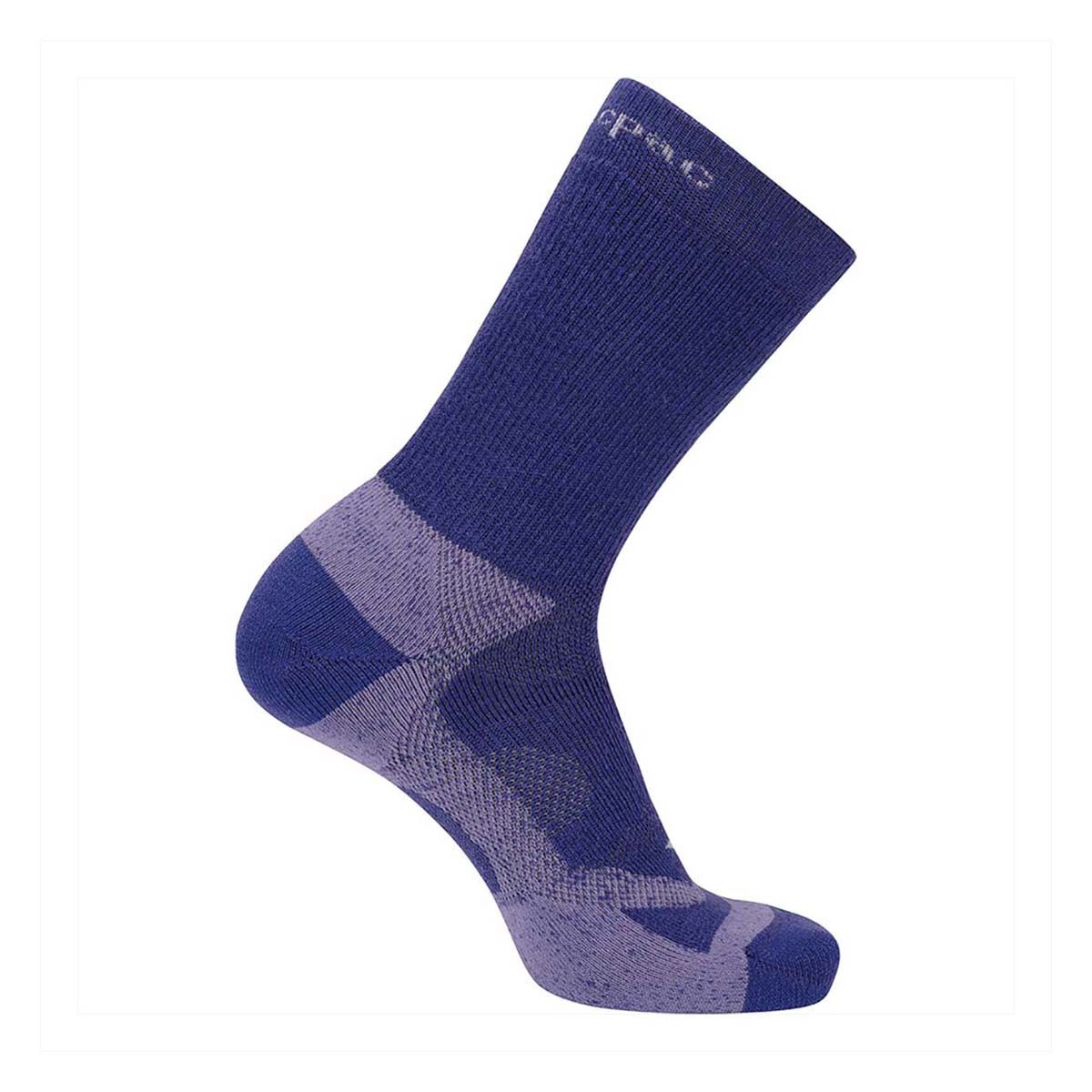 Macpac Merino Hiking Socks Royal Cobalt / Xenon Blue S, Royal Cobalt / Xenon Blue, bcf_hi-res