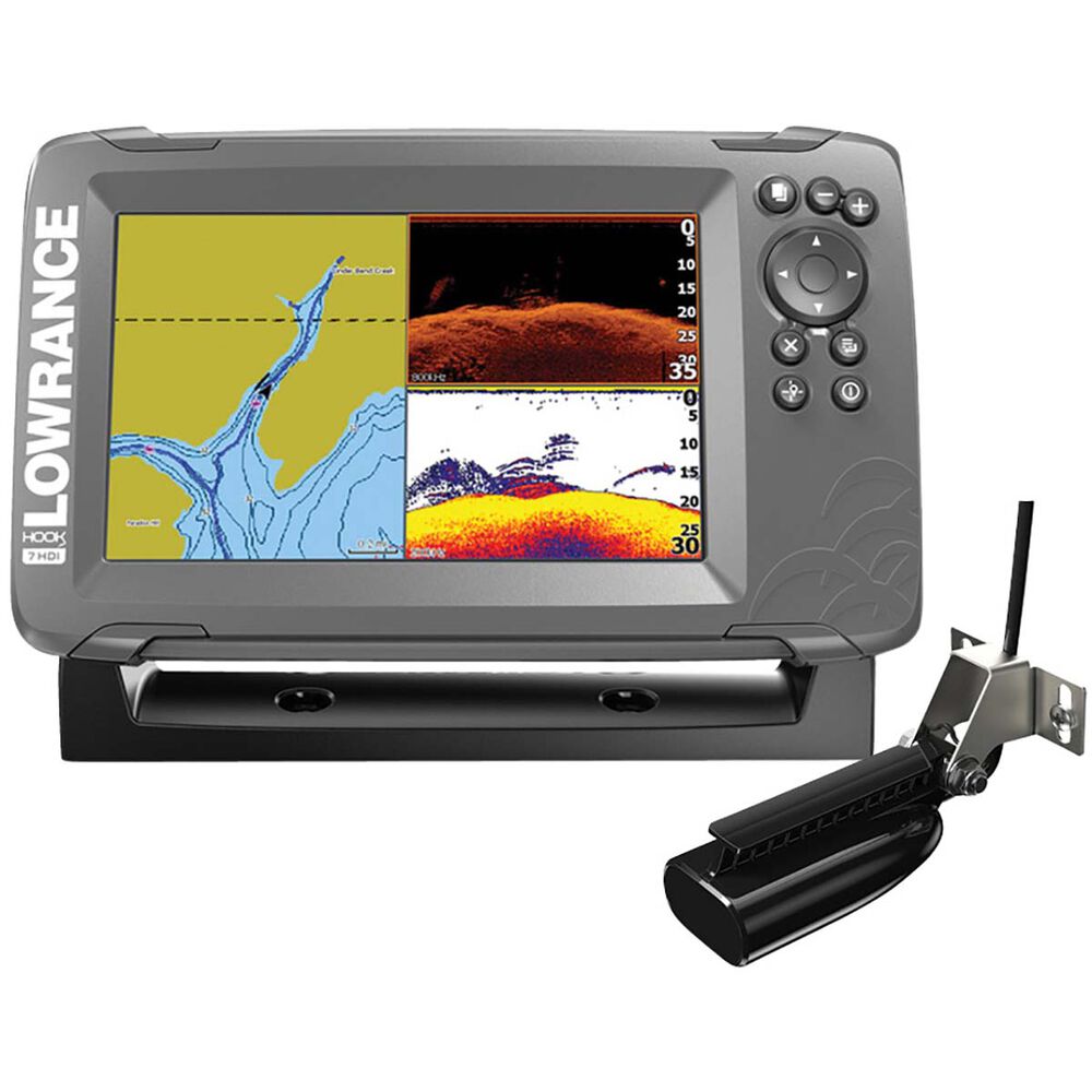 Lowrance Hook2 7 Combo Including SplitShot Transducer and CMAP | BCF