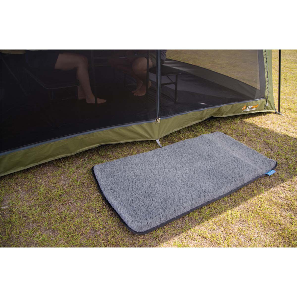Companion Dust Off Mat Grey 120x60cm, , bcf_hi-res