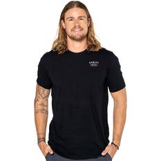 Oakley Men’s Beacon Elements Short Sleeve Tech Tee Blackout S, Blackout, bcf_hi-res