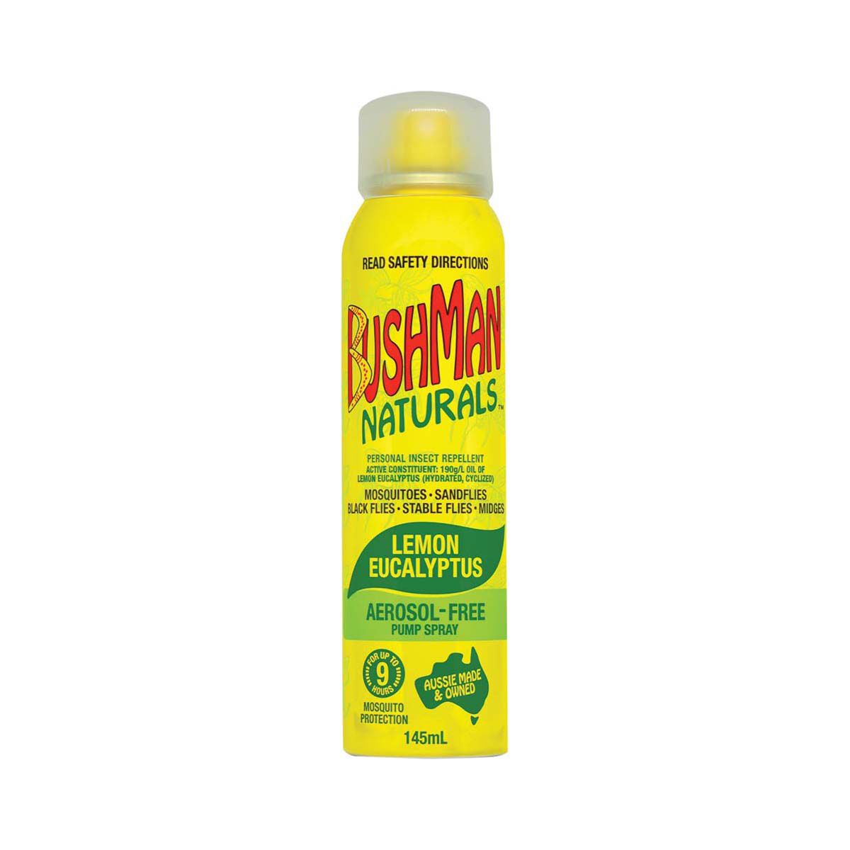 Bushman Naturals Insect Repellent Pump 145mL, , bcf_hi-res