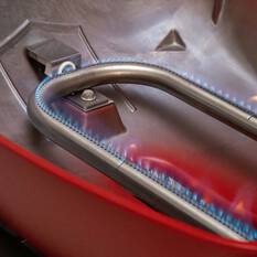 Weber Baby Q Flame Red (Q1000N) LP BBQ, , bcf_hi-res