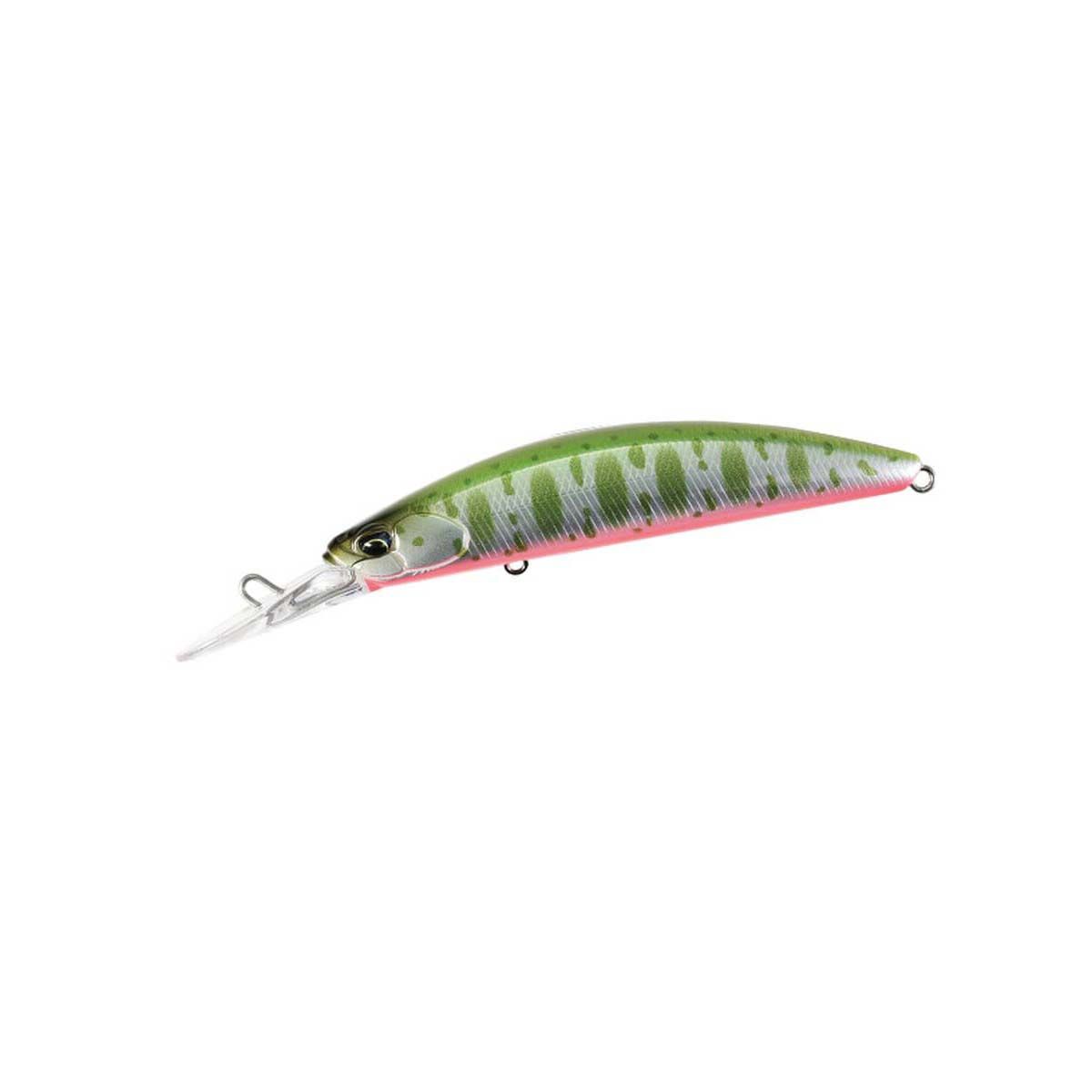 Duo Deepfeat 87DRF Hard Body Lure 87mm Fresh Green Yamame, Fresh Green Yamame, bcf_hi-res