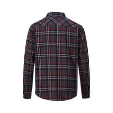 OUTRAK Unisex Flannel Shirt Black S, Black, bcf_hi-res