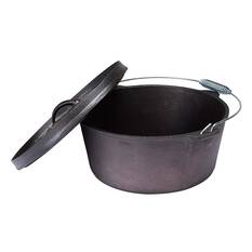 Campfire Pre Seasoned Cast Iron Camp Oven 9 Quart, , bcf_hi-res