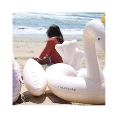 SUNNYLIFE Princess Swan Inflatable Pool Tube, , bcf_hi-res