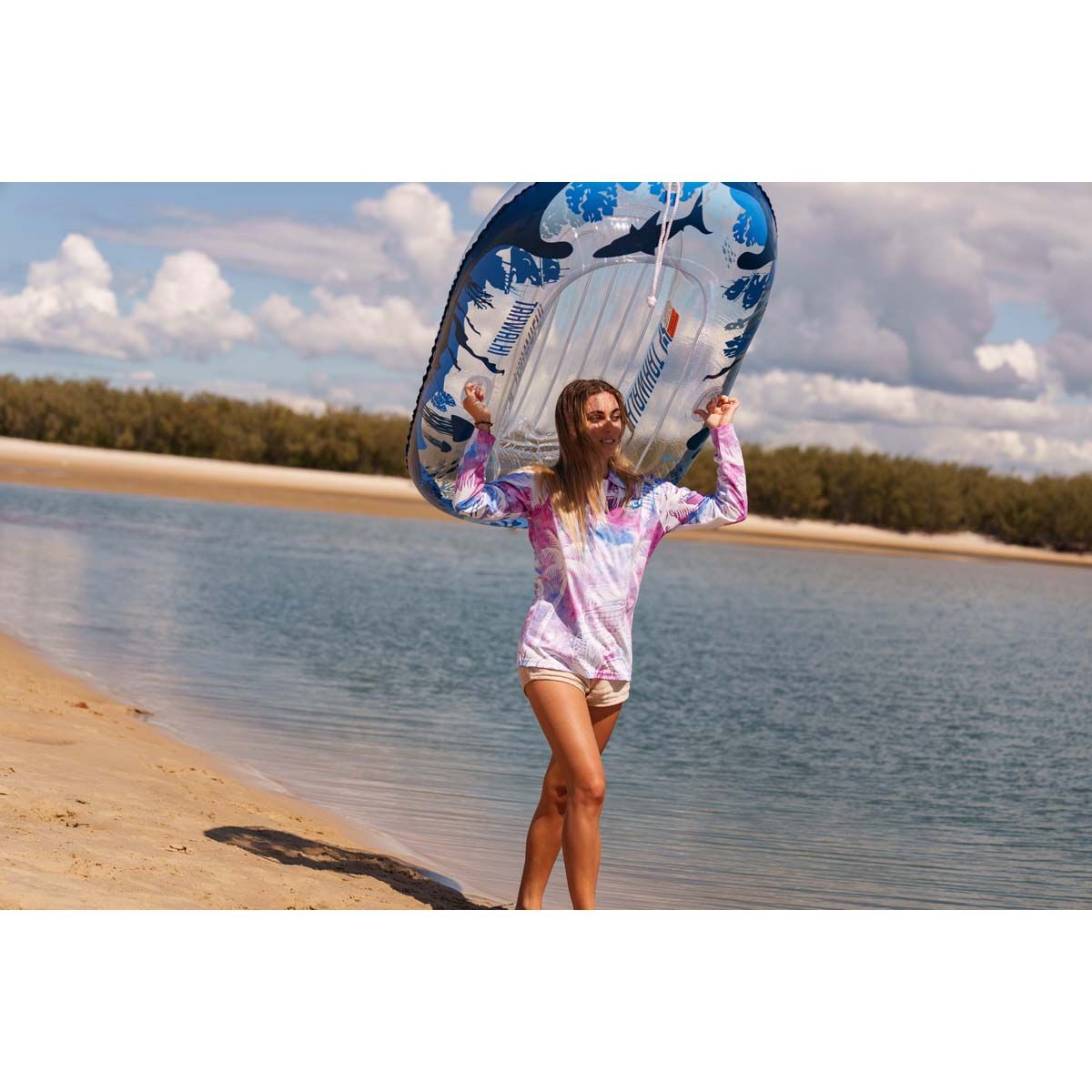 Tahwalhi Junior Clear Bottom Inflatable Boat, , bcf_hi-res