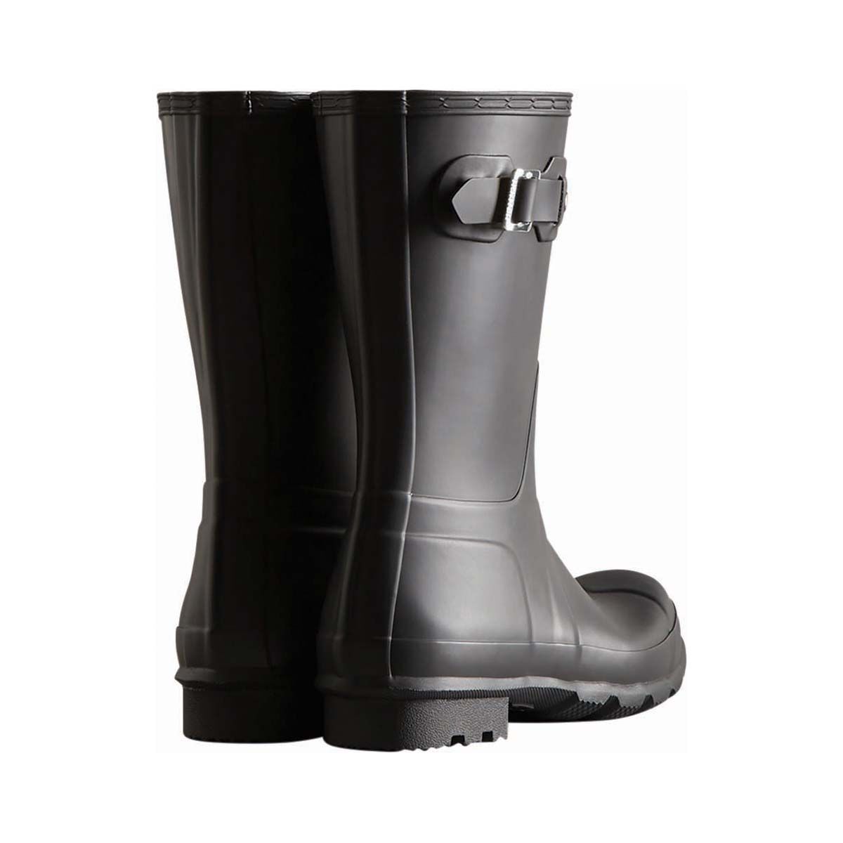 Hunter Men's Original Short Gumboots, Black, bcf_hi-res