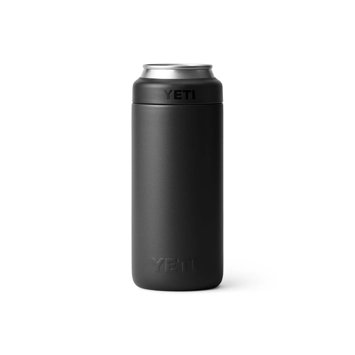 YETI&reg; Rambler&reg; Colster&reg; Slim Can Cooler (355ml) Black, Black, bcf_hi-res
