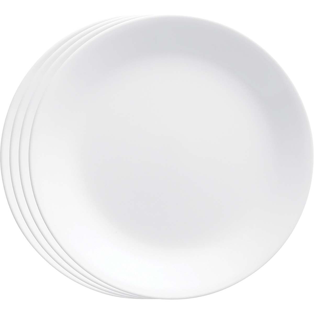 Corelle Dinner Plate 26cm White 4 Pack BCF