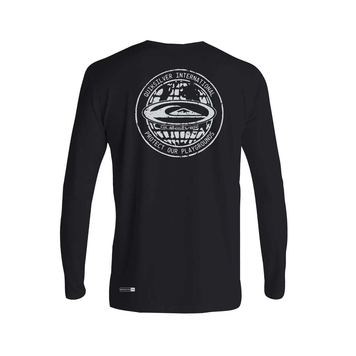 Quiksilver Youth Everyday Surf Long Sleeve Rashie Black 8, Black, bcf_hi-res