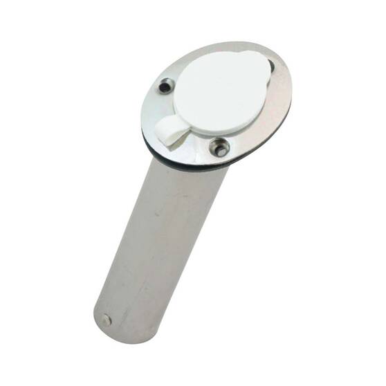 BLA Easterner Heavy Duty Flush Mount Rod Holder – Stainless Steel With Cap, , bcf_hi-res