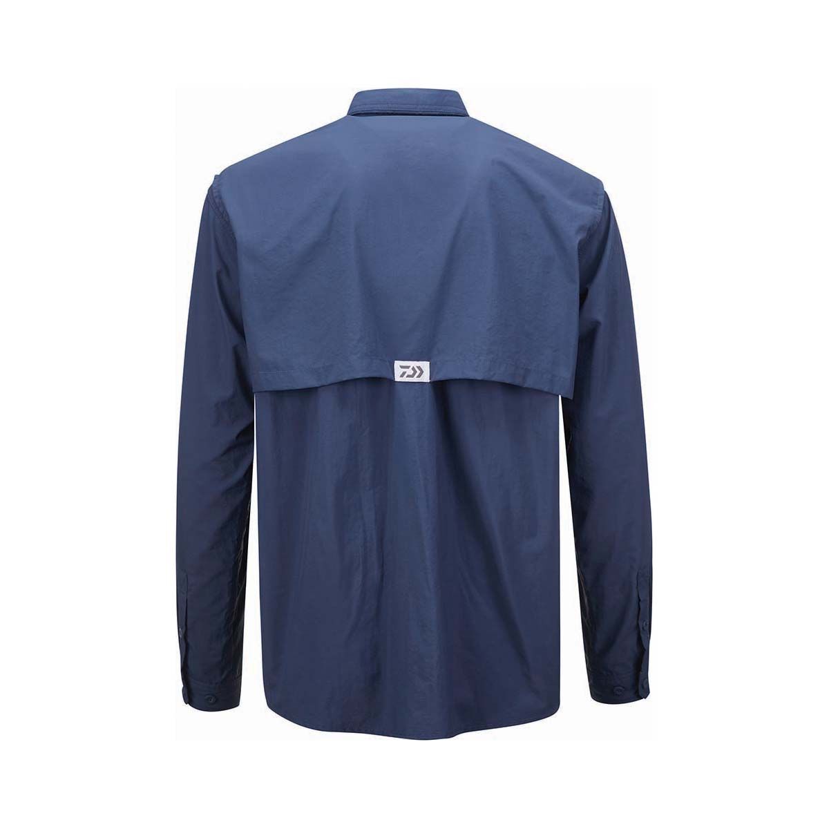 Daiwa Men&rsquo;s Long Sleeve Fishing Shirt, Navy, bcf_hi-res