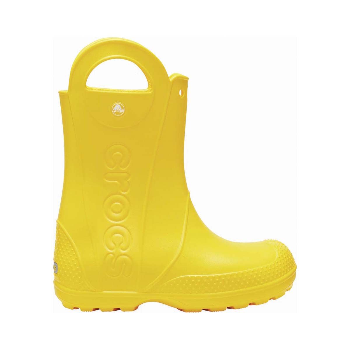 Crocs Kids' Handle It Rainboots, Yellow, bcf_hi-res
