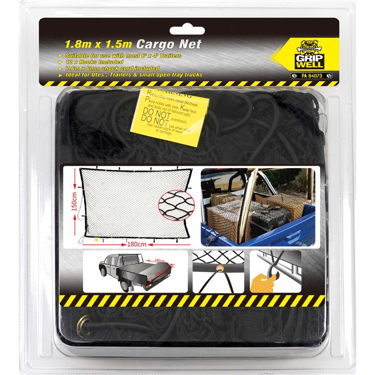 Gripwell Cargo Net 1.8m x 1.5m, , bcf_hi-res