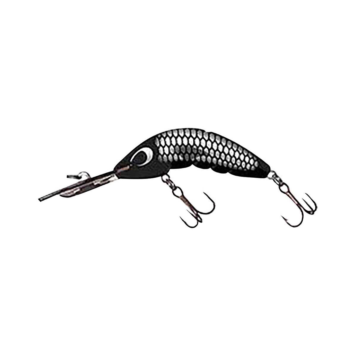 Predatek Boomerang Deep 65mm Hardbody Lure Black Beetle, Black Beetle, bcf_hi-res