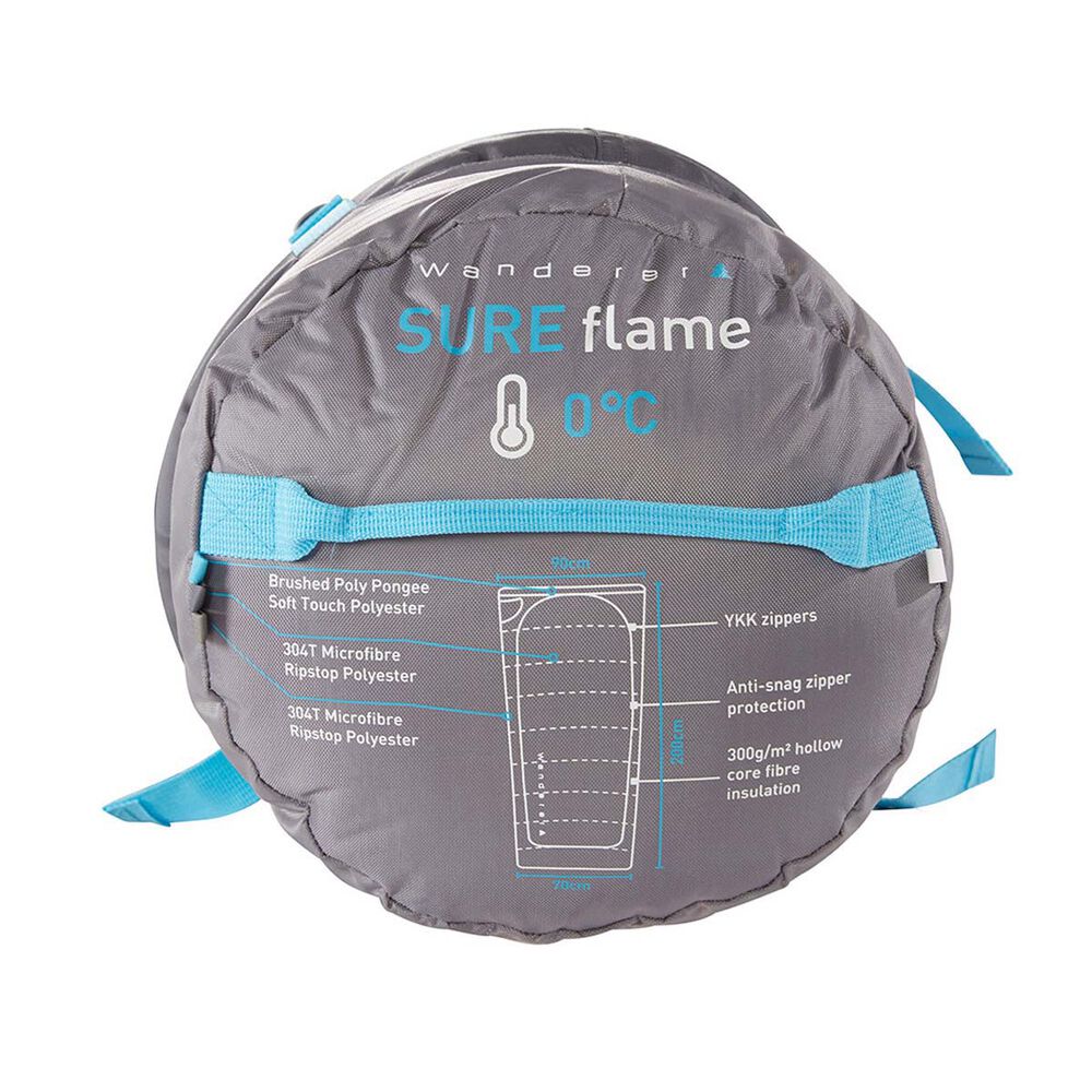 Wanderer SureFlame Camper Sleeping Bag BCF