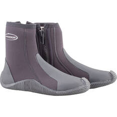 Mirage Unisex Dive Boots 5mm Black 13, Black, bcf_hi-res