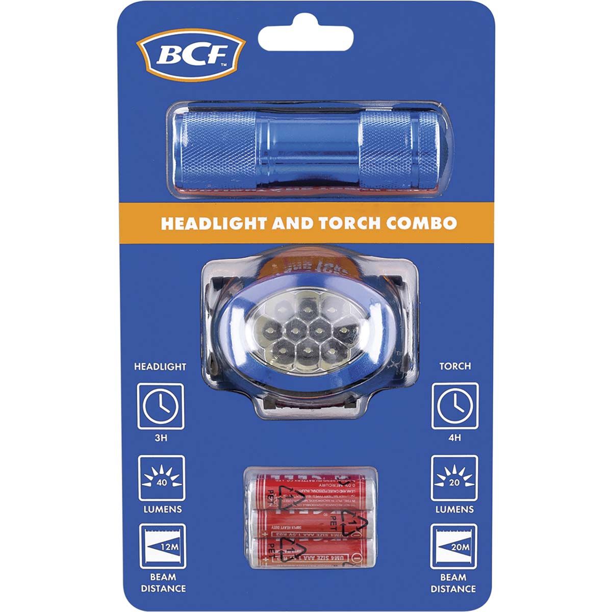 BCF Headlamp and Torch Combo, , bcf_hi-res