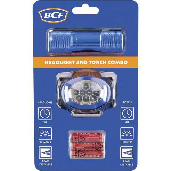 BCF Headlamp and Torch Combo, , bcf_hi-res