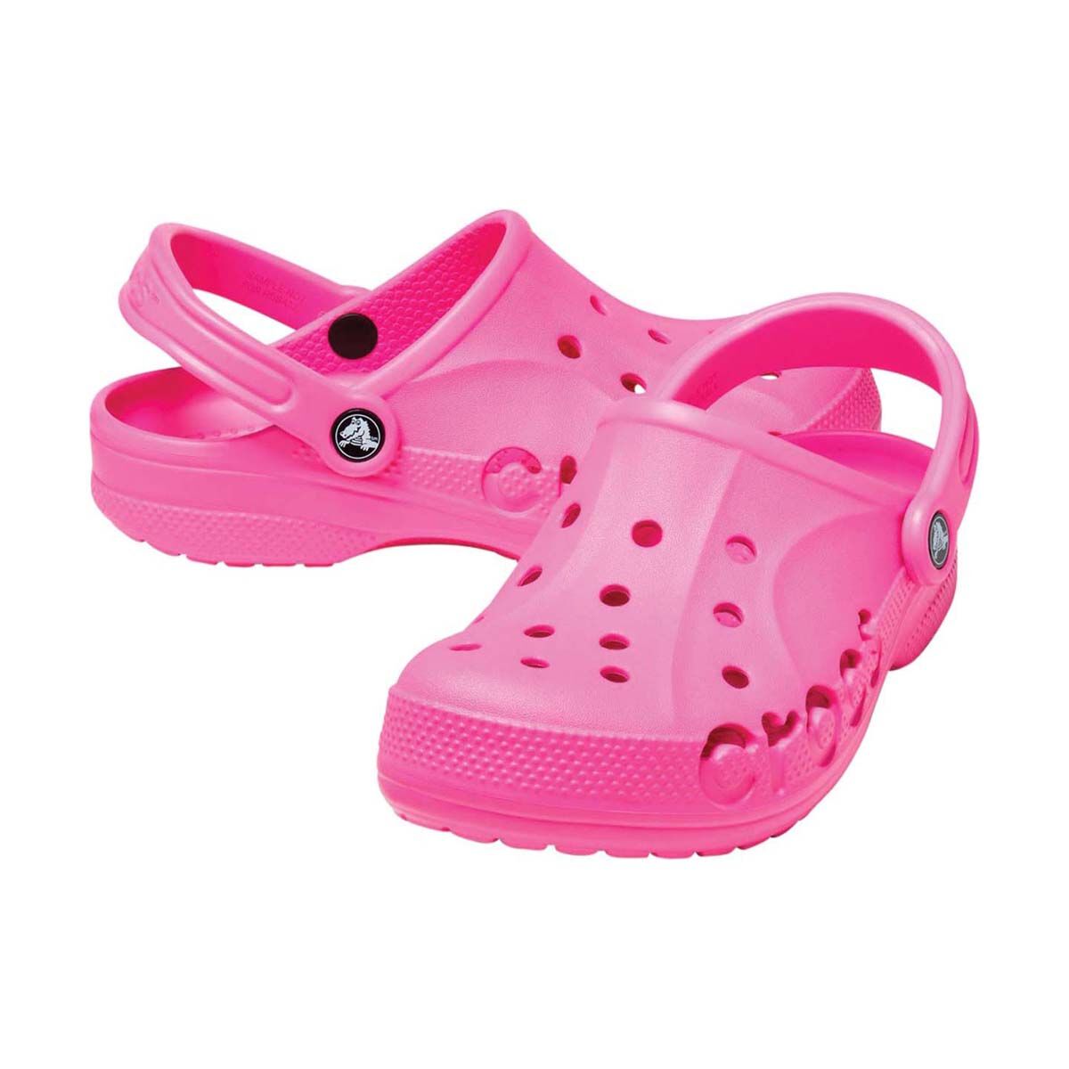 Crocs Unisex Baya Clogs, Electric Pink, bcf_hi-res