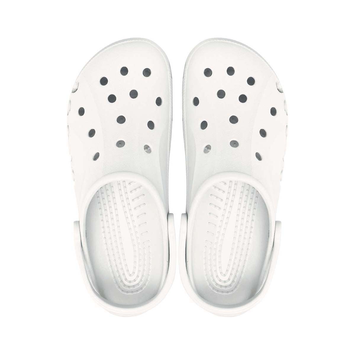 Crocs Unisex Baya Clogs, White, bcf_hi-res