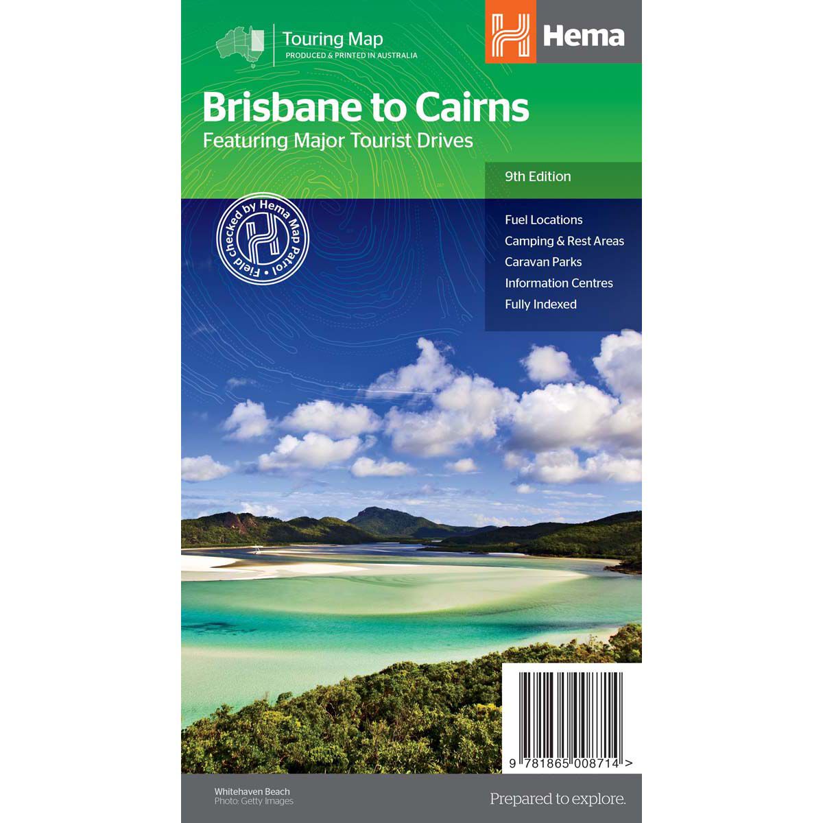 Hema Map Brisbane to Cairns Map, , bcf_hi-res
