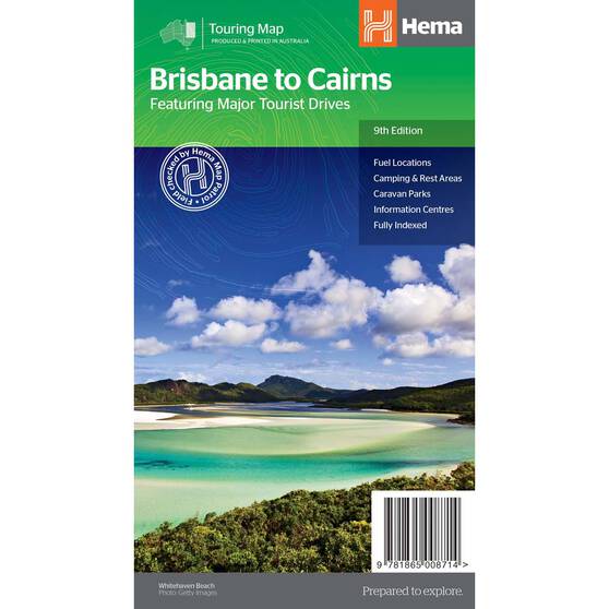 Hema Map Brisbane to Cairns Map, , bcf_hi-res