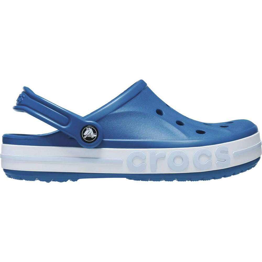 Crocs Pria Striped Crocs Crocs Bayaband Clog White Crocs With