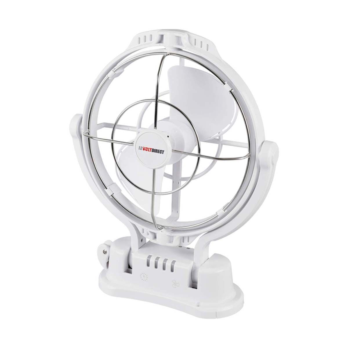 12 Volt Direct Breeze Pro 12V Caravan Fan White, White, bcf_hi-res
