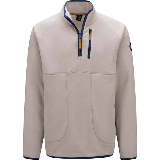 Macpac Men's Transit Fleece Pullover, , bcf_hi-res
