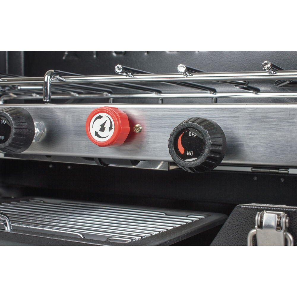 Wanderer LPG Portable Stove with Grill 2 Burner BCF