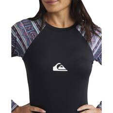Quiksilver Long Sleeve Onesie for Women, Black, bcf_hi-res