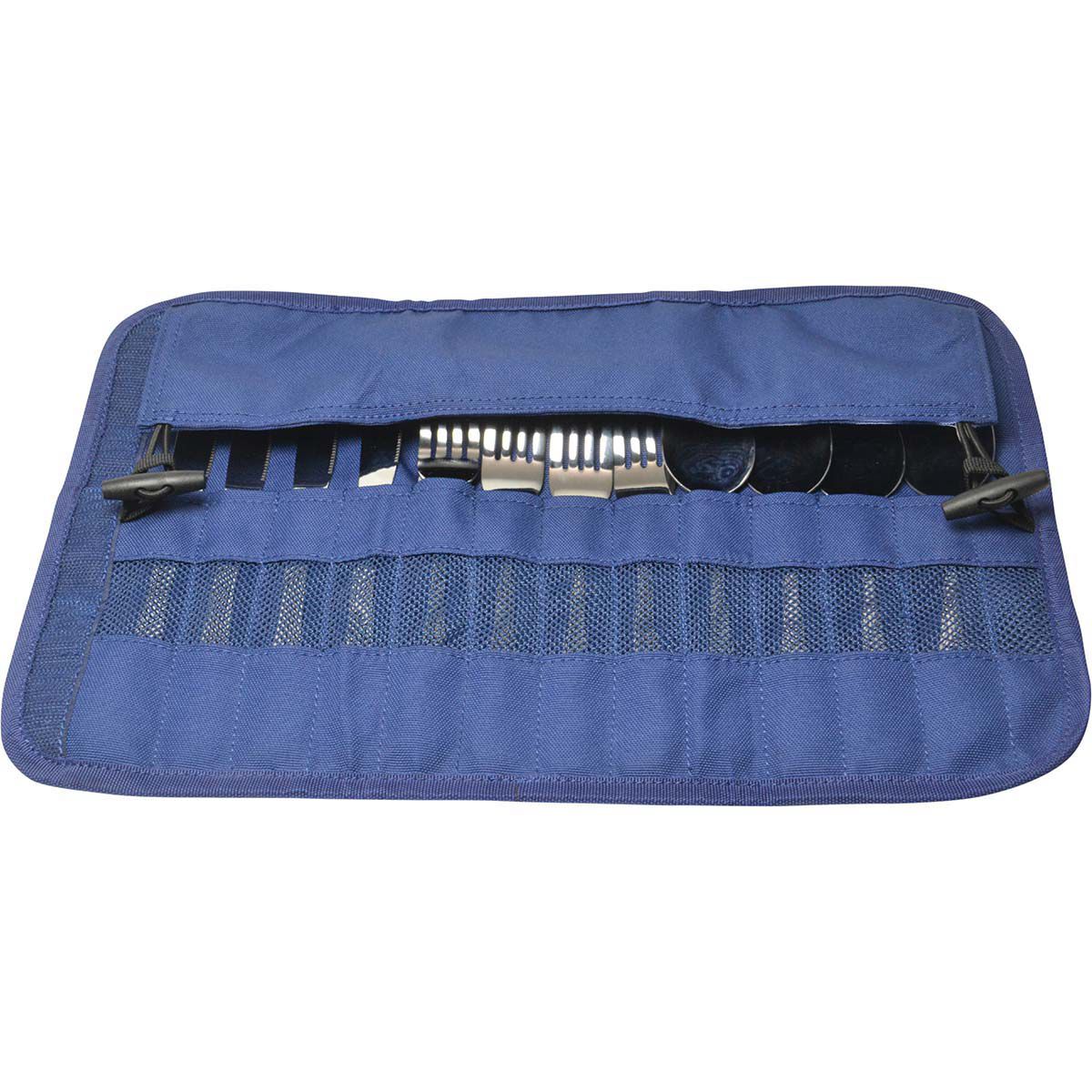 Wanderer Stainless Steel Cutlery with Roll 12 Piece, , bcf_hi-res