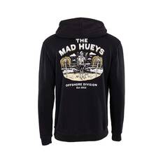 The Mad Hueys Men’s Weekend Warrior Pullover Hoodie, Vintage Black, bcf_hi-res