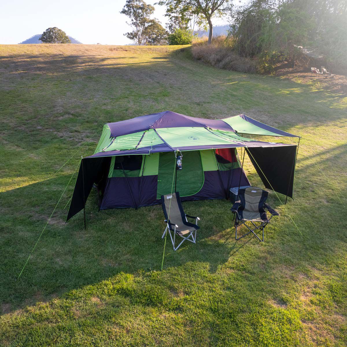 Coleman Excursion Instant Darkroom Tent 10 Person, , bcf_hi-res