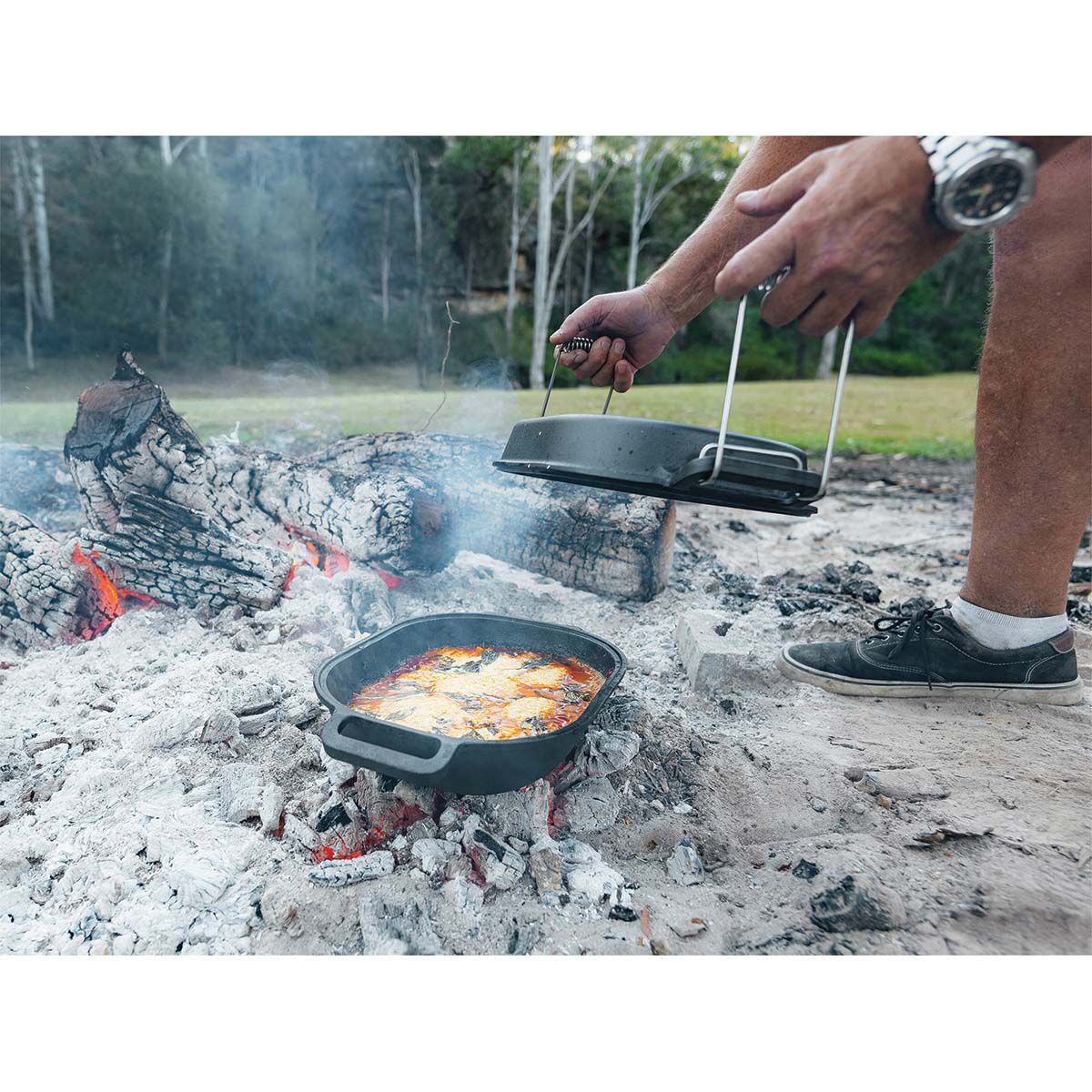 Campfire Camp Oven Combo, , bcf_hi-res