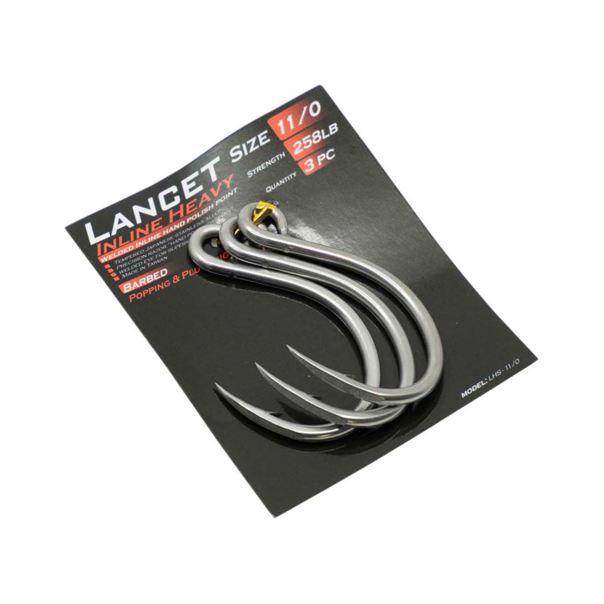 Ocean's Legacy Lancet Inline Heavy Barbed Hook, , bcf_hi-res
