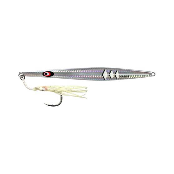 Synotek Chaser Jig Lure 130g Silver, Silver, bcf_hi-res