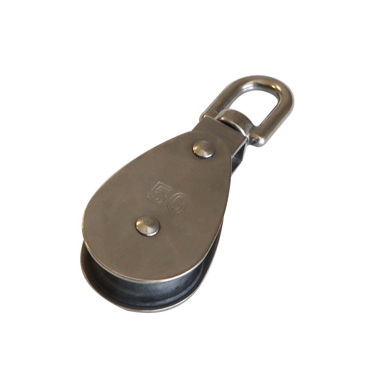 BLA Stainless Steel Block Swivel Nylon Sheave, , bcf_hi-res