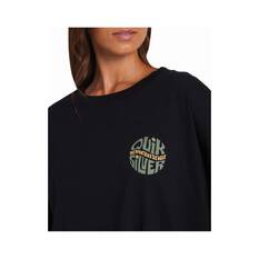 Quiksilver Power Play Long Sleeve Shirt for Women, Black, bcf_hi-res