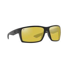 Costa Reefton Blackout Men's Sunglasses Black with Silver Lens, , bcf_hi-res