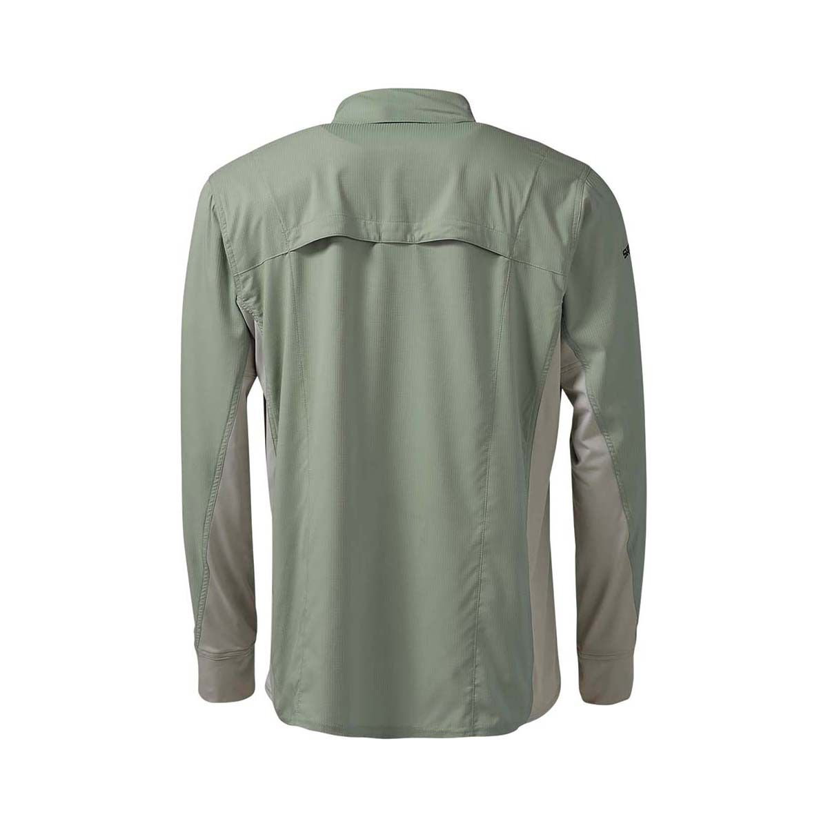 Shimano Men's Pro Vented Stretch Fishing Shirt, Seafoam, bcf_hi-res