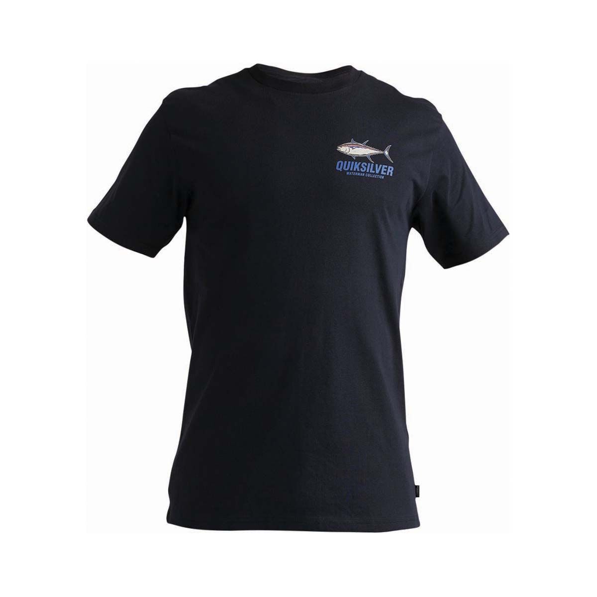 Quiksilver Men's Slack Tide Short Sleeve Tee, Black, bcf_hi-res