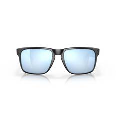 Oakley Holbrook Men's XL Polarised Sunglasses Matte Black with Prizm Blue Lens, , bcf_hi-res